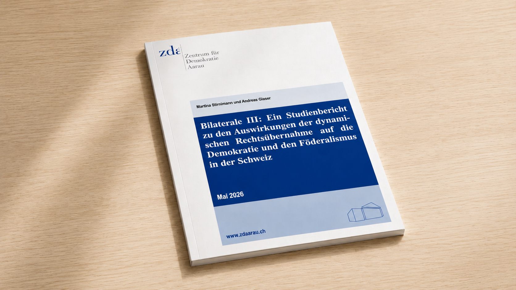 Titelbild der Studie «Bilaterale III» des Zentrums für Demokratie Aarau